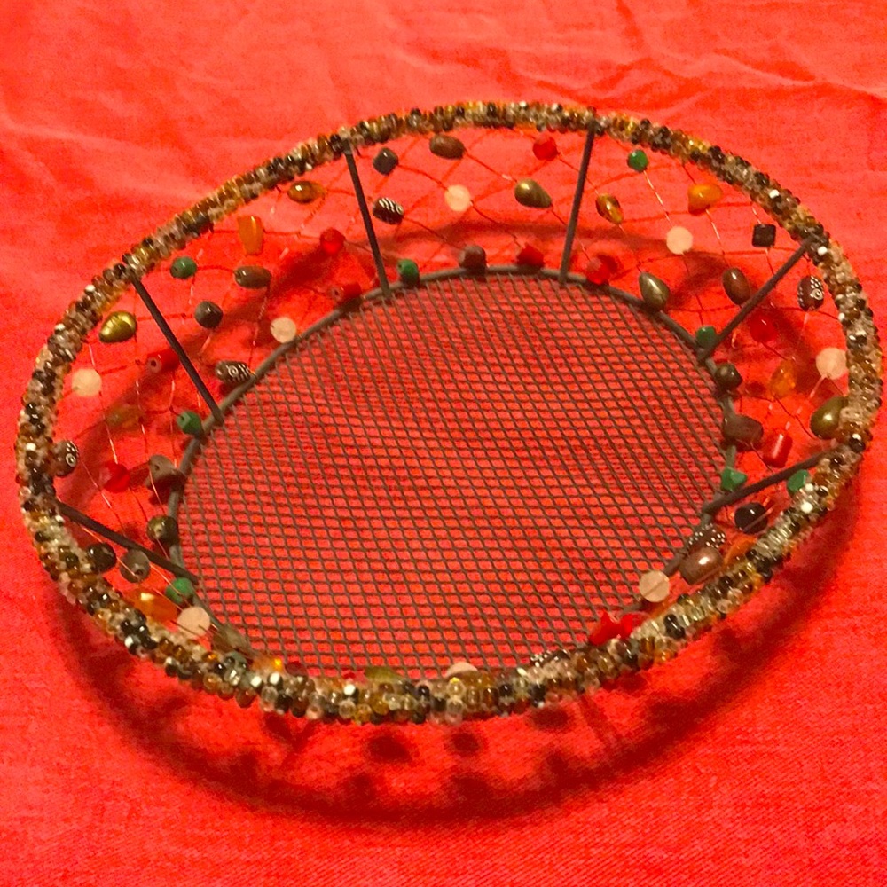 Beaded Basket